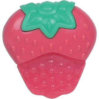 Buy Nuby Coolbite Fruit Teether Red Online 225 from ShopClues