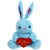 Tickles Blue Cute Rabbit With Heart Stuffed Soft Plush Toy 19 Cm