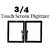 Replacement Touch LCD Front Screen Glass For Apple iPad 3 4