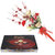 Chocoline Assorted Premium Chocolate Combo Festival Gift Pack Of 24 Pieces Chocolate Box And Chocolate Bouqet with 4 Heart Shaped Chocolates