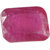 Saffire Very Dark Red 325 Grams Natural Ruby Gemstone In Emerald Step Cut