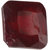 Saffire Medium Dark Red 33 Grams Natural Ruby Gemstone In Emerald Step Cut