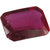 Saffire Very Dark Red 52 Grams Natural Ruby Gemstone In Emerald Step Cut
