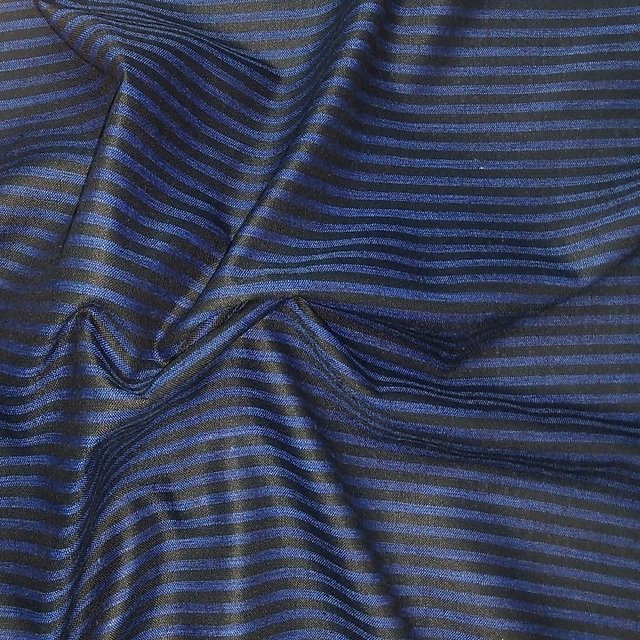 Buy siyaram's blue black striped shirt fabric unstitched with 2.30mtr cut  Online @ ₹699 from ShopClues