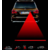 Anti-Collision Rear-end Auto Car Red Laser Tail Safety Fog Warning Light 12v-24v