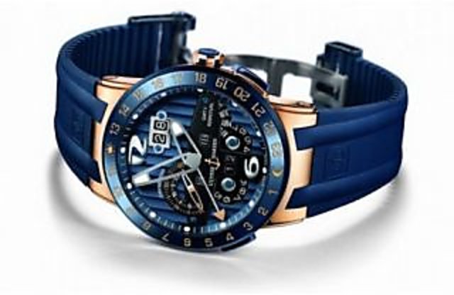 Online Ulysse Nardin EL toro blue rose gold Prices Shopclues India