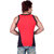 White Moon 333 Gym Vest - Pack of 2 (Grey_Red)
