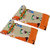 IndiWeaves Micro Fiber  Dohar/Ac Blanket  set for Single Bed (2 pieces)-Orange