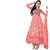 Florence Pink Madhubala Georgette Embroidered Suit (SB-2481) (Unstitched)