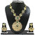 Zaveri Pearls Green Rajasthani Royal Necklace Set for Women-ZPFK1989