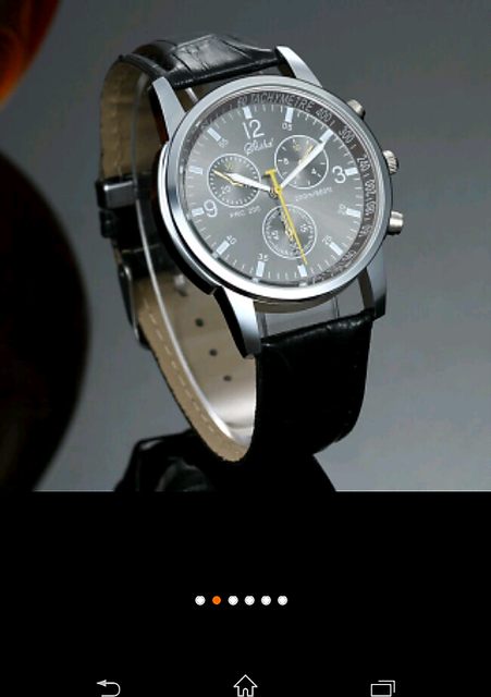 Buy men s jeans watch with strong glass Online 459 from ShopClues