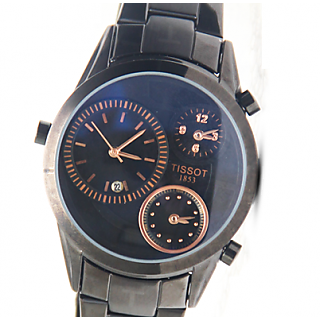 Buy T I S S O T 1853 LUXURY MEN S COPPER BLACK WATCH Online