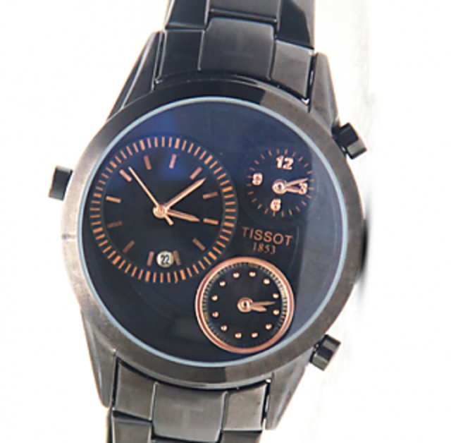 Buy T I S S O T 1853 LUXURY MEN S COPPER BLACK WATCH Online