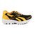 Shooz Mens Black And Yellow Lace-up Training Shoes