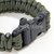 Paracord Parachute Cord Survival Bracelet - Foliage Green