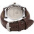 Calibro Round Dial Brown Leather Strap Quartz Watch For Men