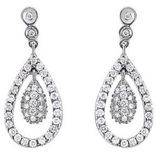 Exclusive Fashionable Diamond Earring For Wedding (Design 85)