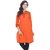 Shop Rajasthan Orange Floral Cotton Stitched Kurti