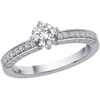 Fashionable Exclusive Solitaire Diamond Ring For Exgagement (Design 18)