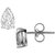 18 Kt Gold Fashionable Exclusive Solitaire Diamond Earring For Wedding Jewelry (Design 21)