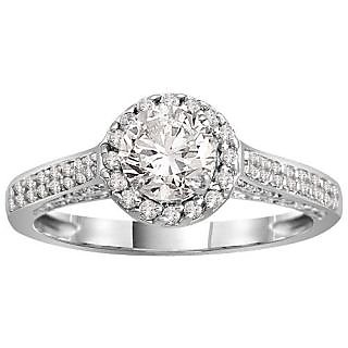 Fashionable Exclusive Solitaire Diamond Ring For Exgagement (Design 11)