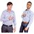 Men's Checkered & Stripped Formal Shirt  (Combo)