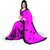 Geeta Silk Mills Maroon Brocade Self Design Saree With Blouse