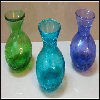 Vrikshya Shattered Glass Set Of Three