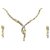 Zaveri Pearls Elegant Austrian Diamond Necklace-ZPFK1587