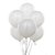Beautiful party balloons white color big size(12 inch) 50 pc