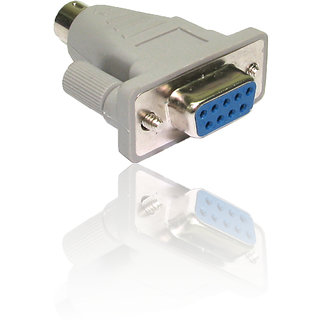 Buy PS/2 6 Pin Mini Din Male to DB9 Serial 9 Pin Female Mouse Adapter ...