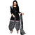 Drapes Beige Lace Dupion Silk Salwar Suit Material (Unstitched)