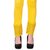 Sukuma Stylish Plazzo Legging Pack of 2 Black  Yellow