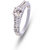 Zevrr Sterling Silver Ring made with SWAROCSKI ZIRCONIA (PZSR010468)