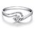Zevrr Sterling Silver Ring made with SWAROCSKI ZIRCONIA (PZSR010699)