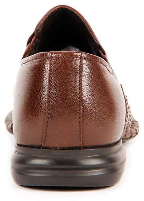 Buy Franco Leone Men Black Leather Sandals - Sandals for Men 1568952 |  Myntra