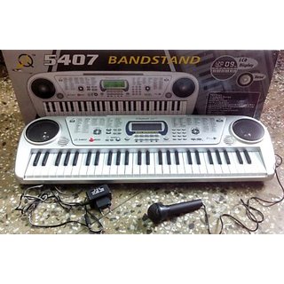 ELECTRONIC KEYBOARD 54 KEYS MUSICAL PIANO WITH MICROPHONE