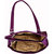 Akash Ganga Purple Beautiful Bag For Girls/Ladies (LHB39)