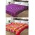 iLiv Multicolour Blends Double Bed AC Blankets - Buy 1 Get 1-2dotprntblankets51