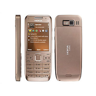 buy nokia e series e52 golden imported unlocked mobile online 5999 from shopclues