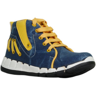Buy Wishwell kids shoes blue & yallow for boys & girls Online @ ₹449 ...