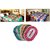 iLiv Set Of  2 Double Bed AC Blankets With 4 Bath Mats Combo