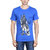 Tribal Bull MenS New T-Shirt - Blue