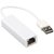 USB 2.0 to fast Ethernet 10/100 RJ45 Network LAN Adapter Card White