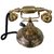 Somyaleger Brass Maharaja Rotary Dial Telephone