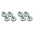 10 KG BODY MAXX CHROME STEEL SPARE WEIGHT PLATES