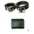 Combo offer 2 leather belt and 1 tri fold Italian leather wallet