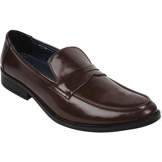 Guava shiny Dress Shoes - Brown