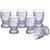 Sukhson India Unbreakable Violet Signature Glass Set Of 6