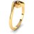 Caratify zaasis 14kt yellow gold and diamond ring